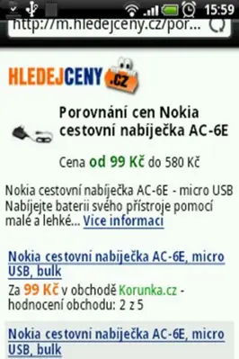 HLEDEJCENY.cz android App screenshot 1